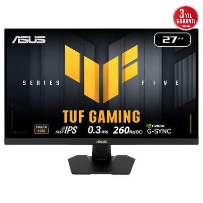 27 ASUS TUF GAMING VG279QM5F 260HZ IPS MONITOR