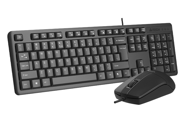 A4 TECH KR-3330S Q 2.4 GHZ SİYAH KLAVYE+MOUSE