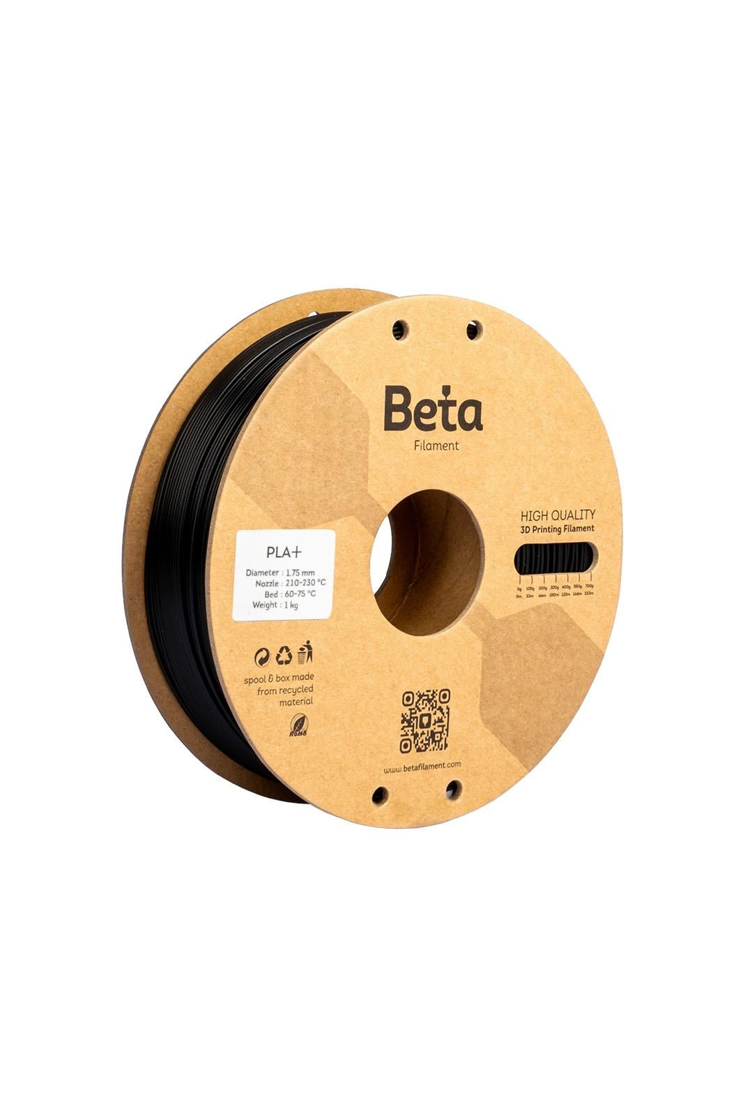 BETA PLA+ FILAMENT  BLACK-1.75MM