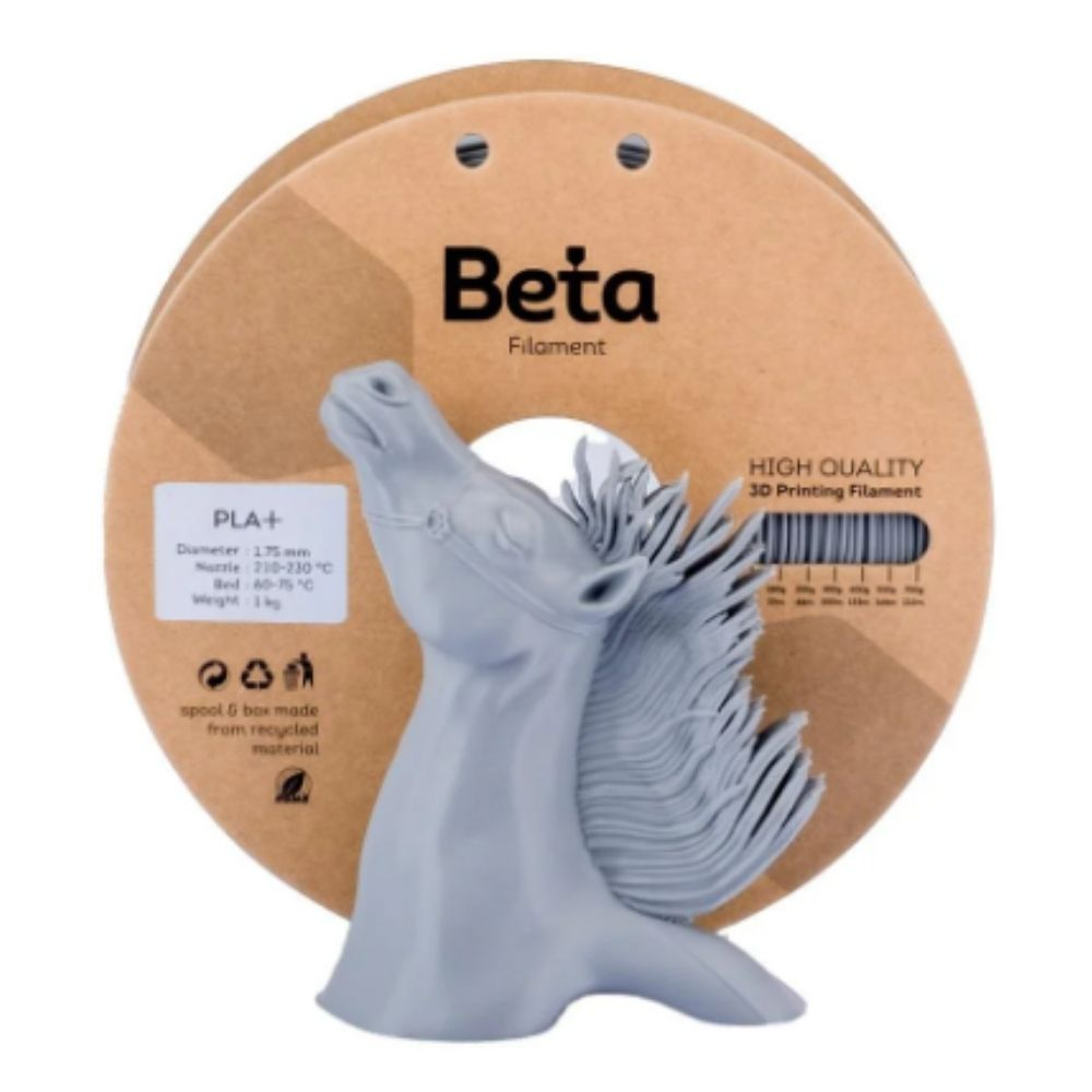 Beta PLA+ Filament Grey