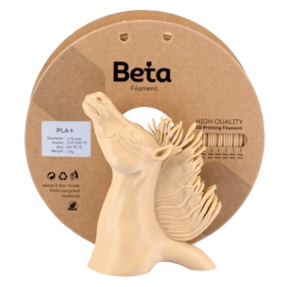 Beta PLA+ Filament Natural Skin