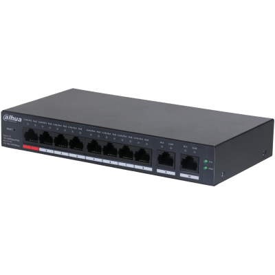 DAHUA CS4010-8ET-110 8xFE-2xGE YÖNETİLEBİLİR MEGABİT 110W POE SWİTCH