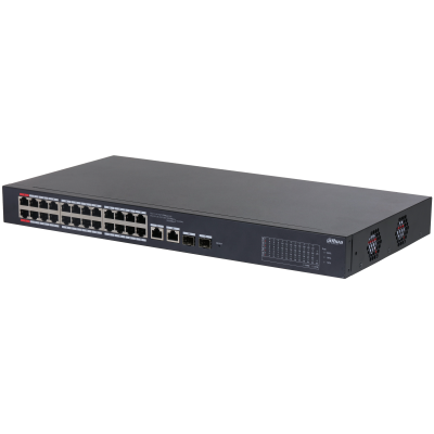 DAHUA DH-CS4226-24ET-240 26 PORT 24XFE-2XGE/SFP YÖNETİLEBİLİR MEGABİT 240W POE SİWTCH