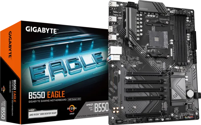 GIGABYTE B550 EAGLE DDR4 3200MHz HDMI M.2 ATX AM4