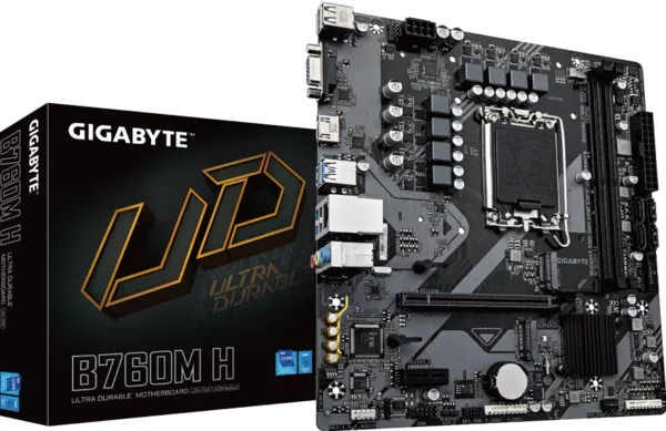 GIGABYTE B760M H DDR5 HDMI VGA MATX 1700P