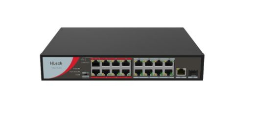 HILOOK NS-0318P-130(B) 16XFE+1xGE+1xGE/SFP YÖNETİLEMEZ 130W POE SWİTCH
