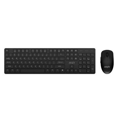 MSI FORGE K200 WIRELESS COMBO SIYAH KLAVYE MOUSE S