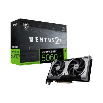 MSI GEFORCE RTX 5060 TI 16G VENTUS 2X OC PLUS