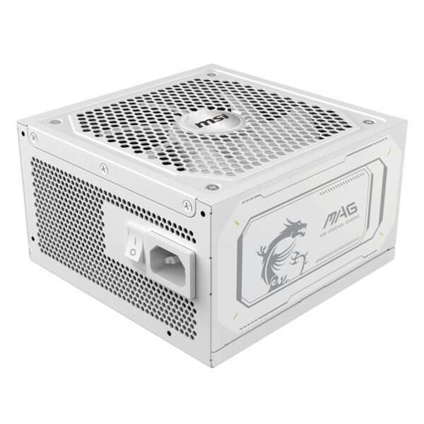 MSI MAG 1000GL PCIE5 WHITE 1000W 80+ GOLD POWER