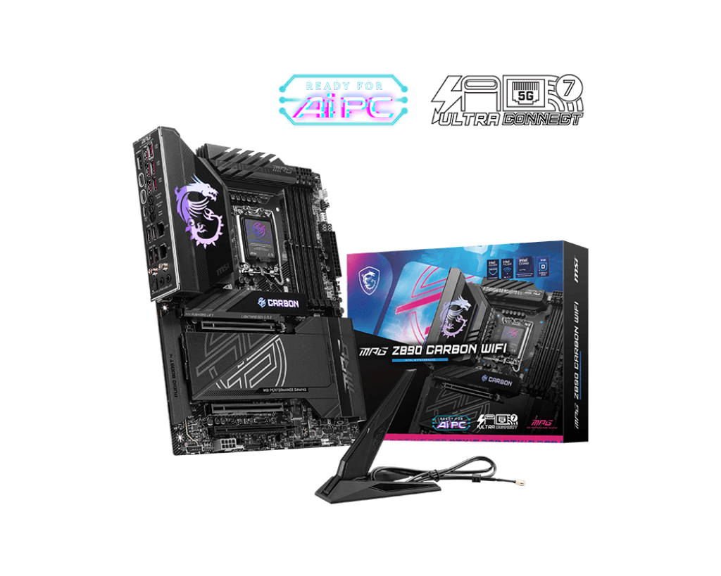 MSI MPG Z890 CARBON WIFI DDR5 9200(OC) DVI HDMI ATX