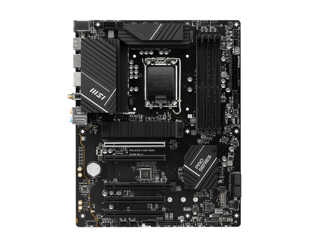 MSI PRO B760-P WIFI DDR4 5333MHZ(OC) DDR4 HDMI DP M.2 1700p