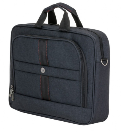 PLM SANTORİ NOTEBOOK ÇANTASI SİYAH 15.6"