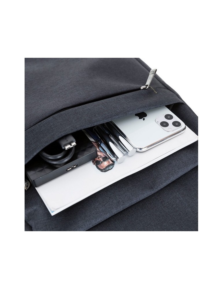 PLM SEİTEK NOTEBOOK SIRT ÇANTASI KOYU GRİ 15.6"