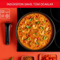 Tefal Ingenio Emotion L897SD74 13 Parçalı Tava Seti - Paslanmaz Çelik