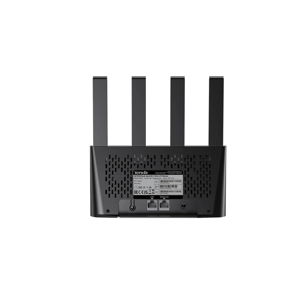 TENDA 4G08 AC1200 300MBPS-867 MBPS DUAL BAND 4G LTE Wİ-Fİ ROUTER