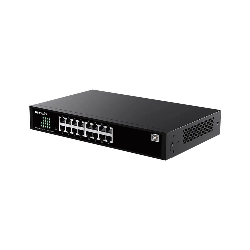 TENDA TEG2216D 16GE PORT CLOUD YÖNETİLEBİLİR SWİTCH