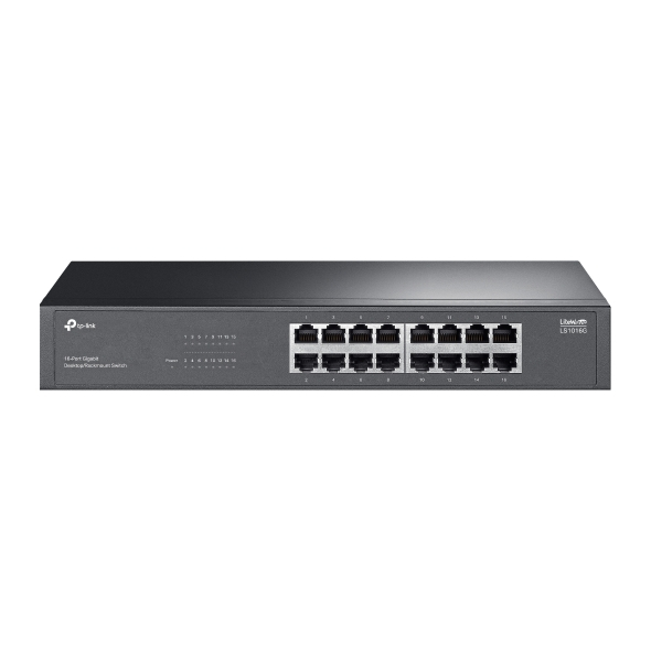 TP-LINK LS1016G 16PORT 10/100/1000 MBPS SWITCH